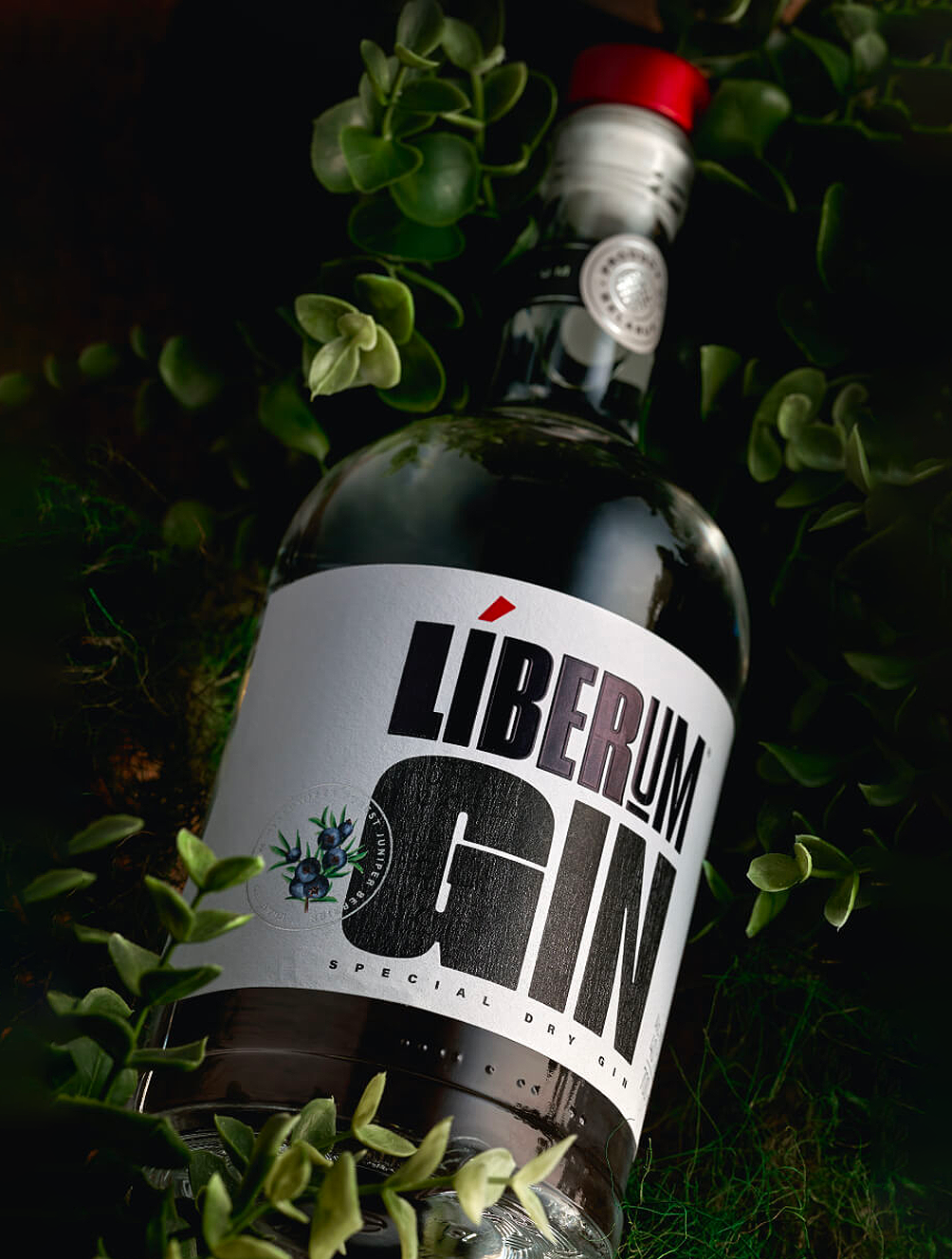 Liberum Gin packaging