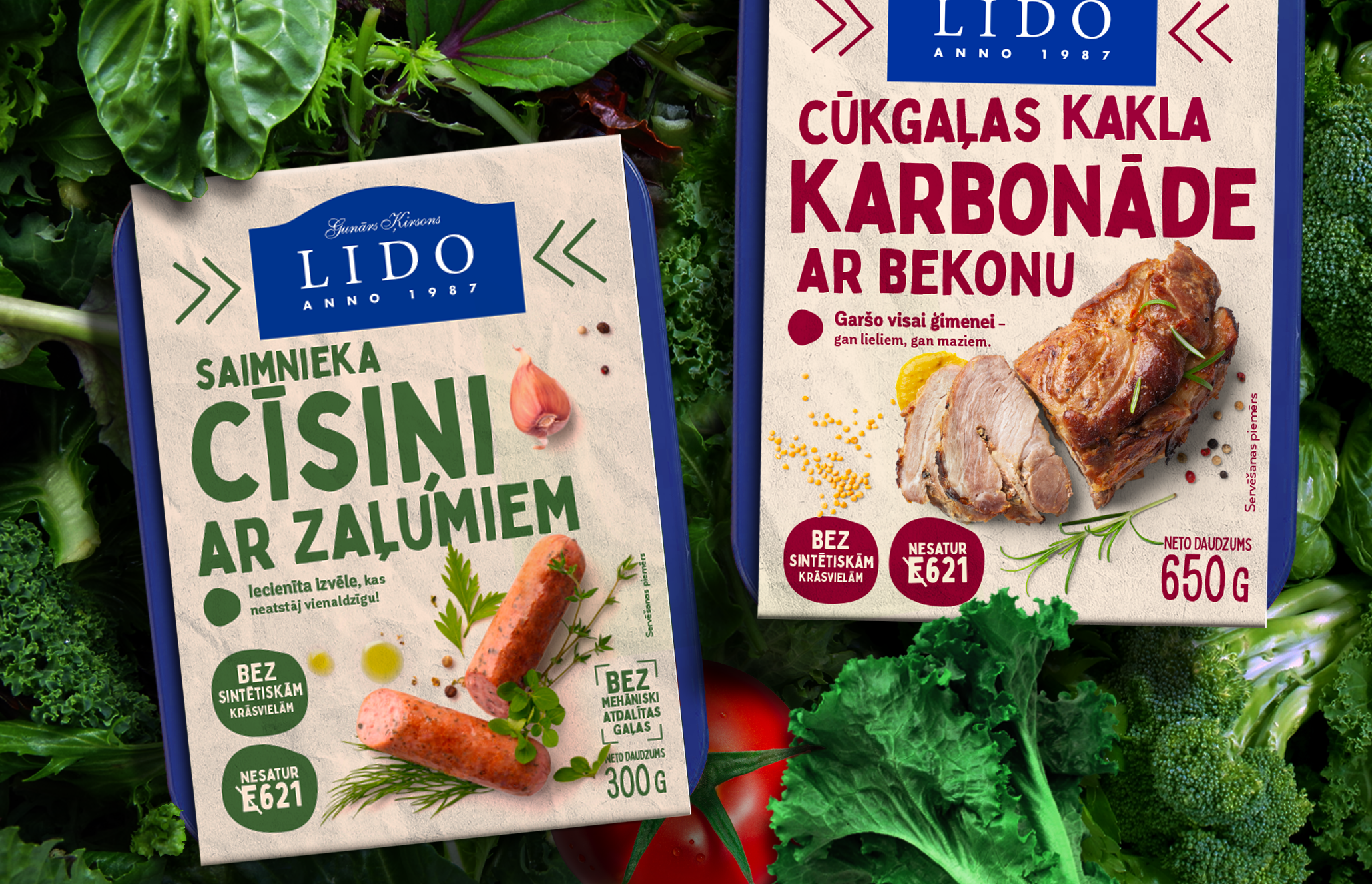 Lido packaging