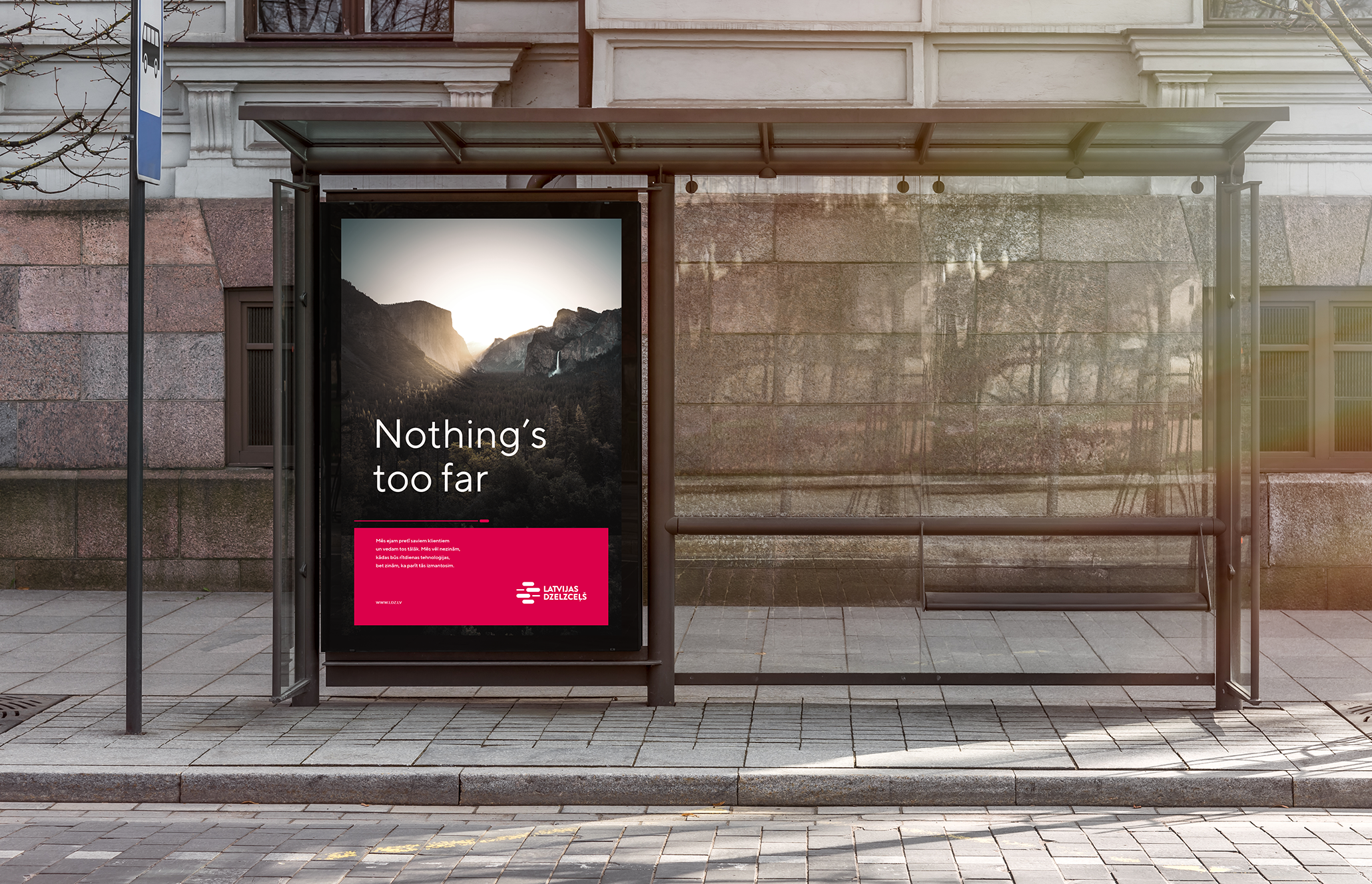 Latvijas dzelzceļš transportation & logistics company identity