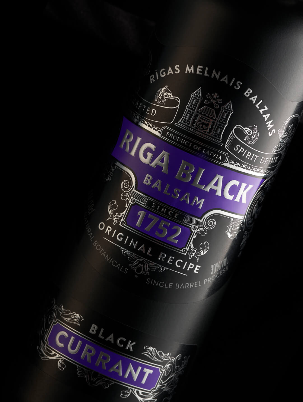 Riga Black Balsam herbal bitter packaging