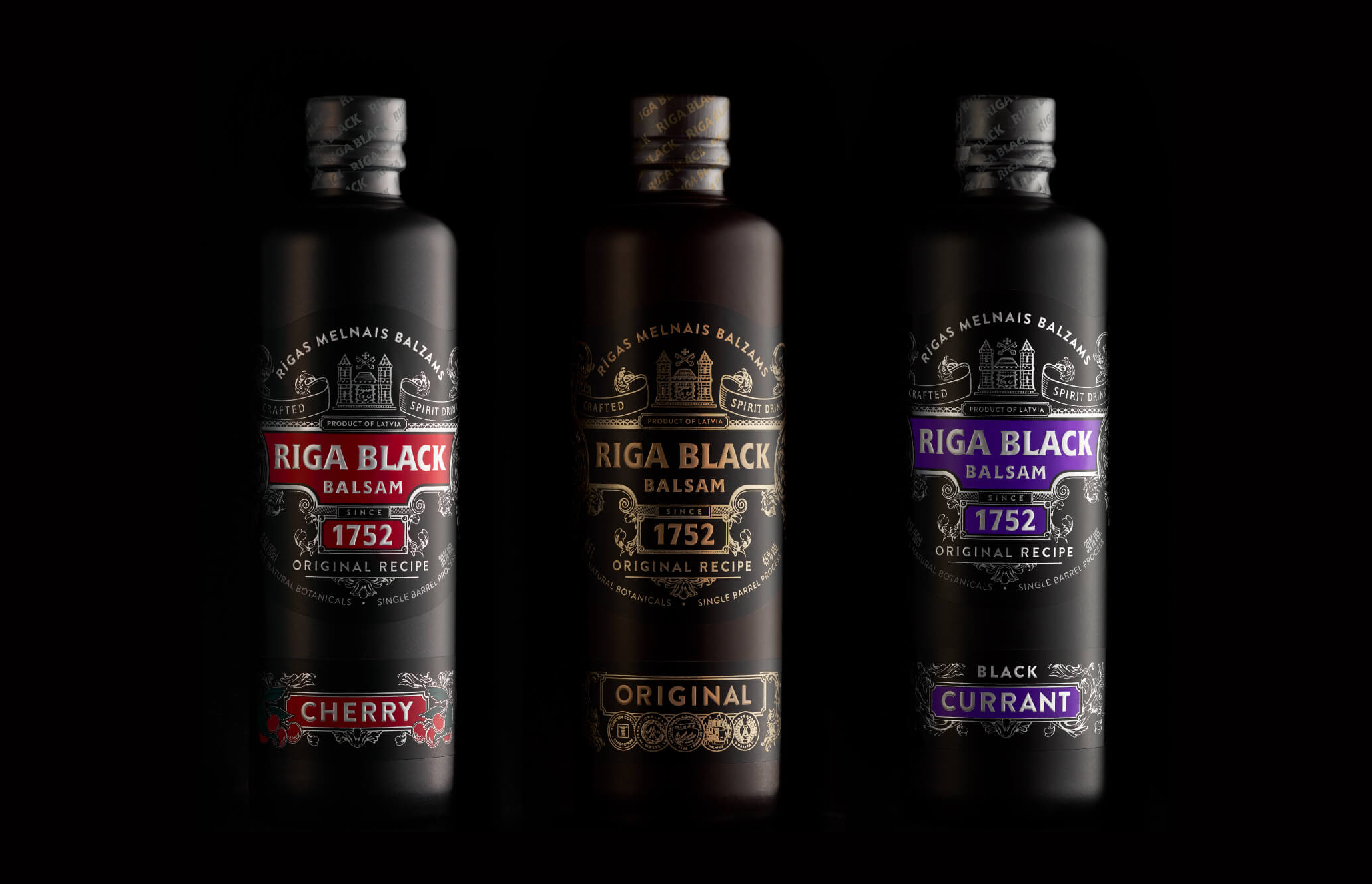 Riga Black Balsam herbal bitter packaging
