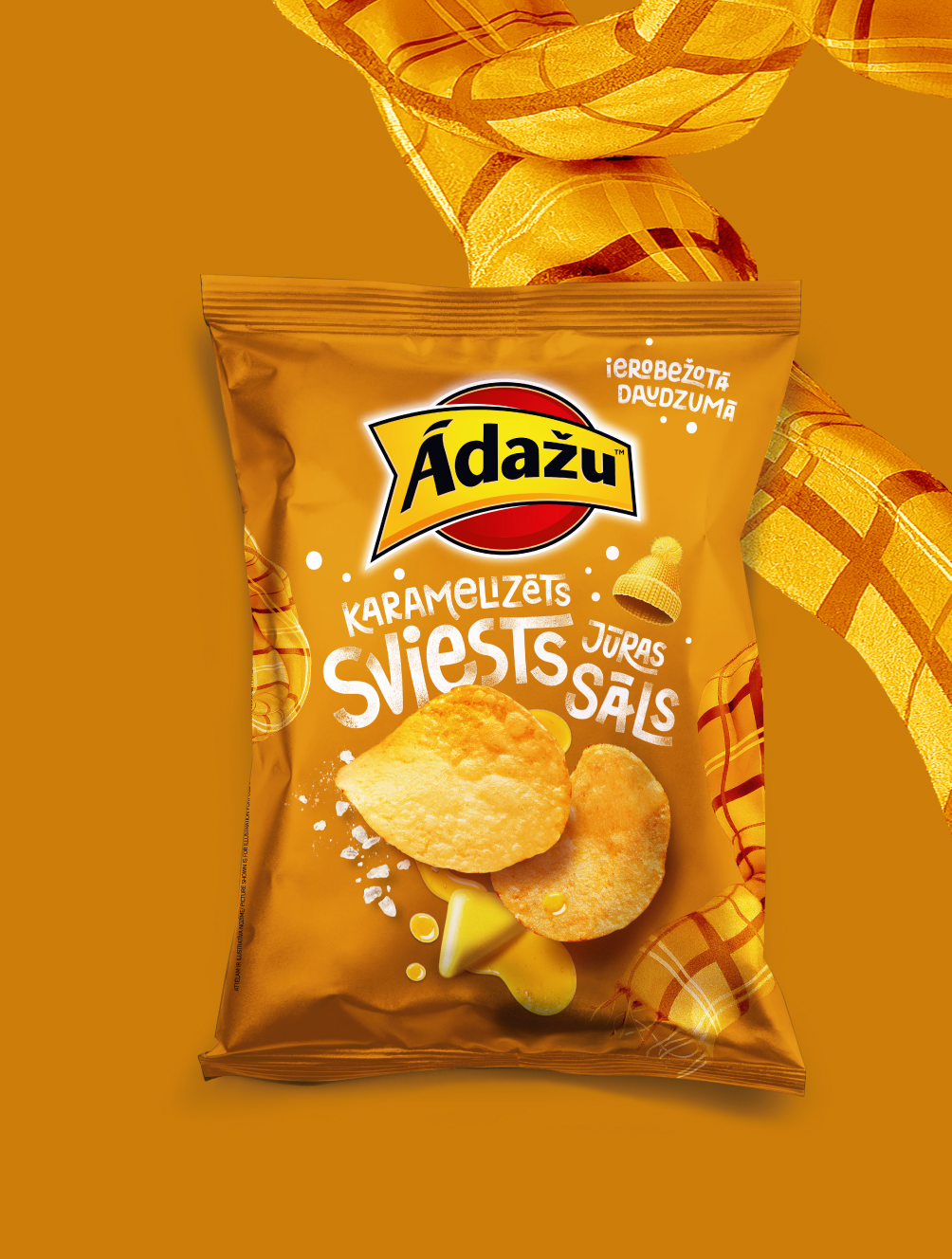 Ādažu čipsi salty snacks packaging