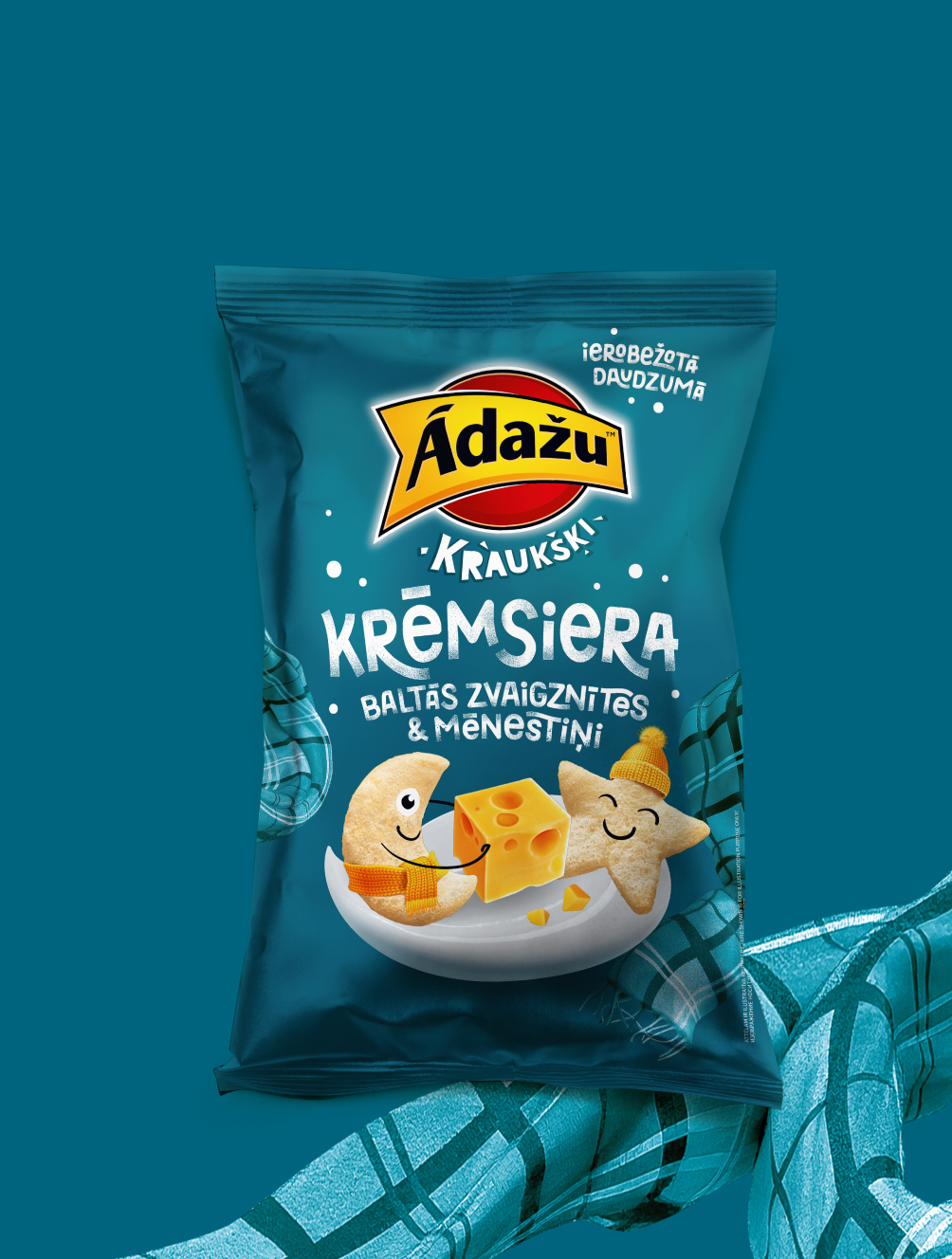 Ādažu čipsi salty snacks packaging