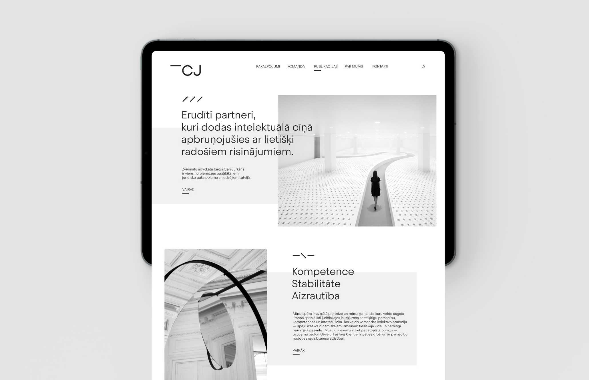 CersJurkans Law Firm identity
