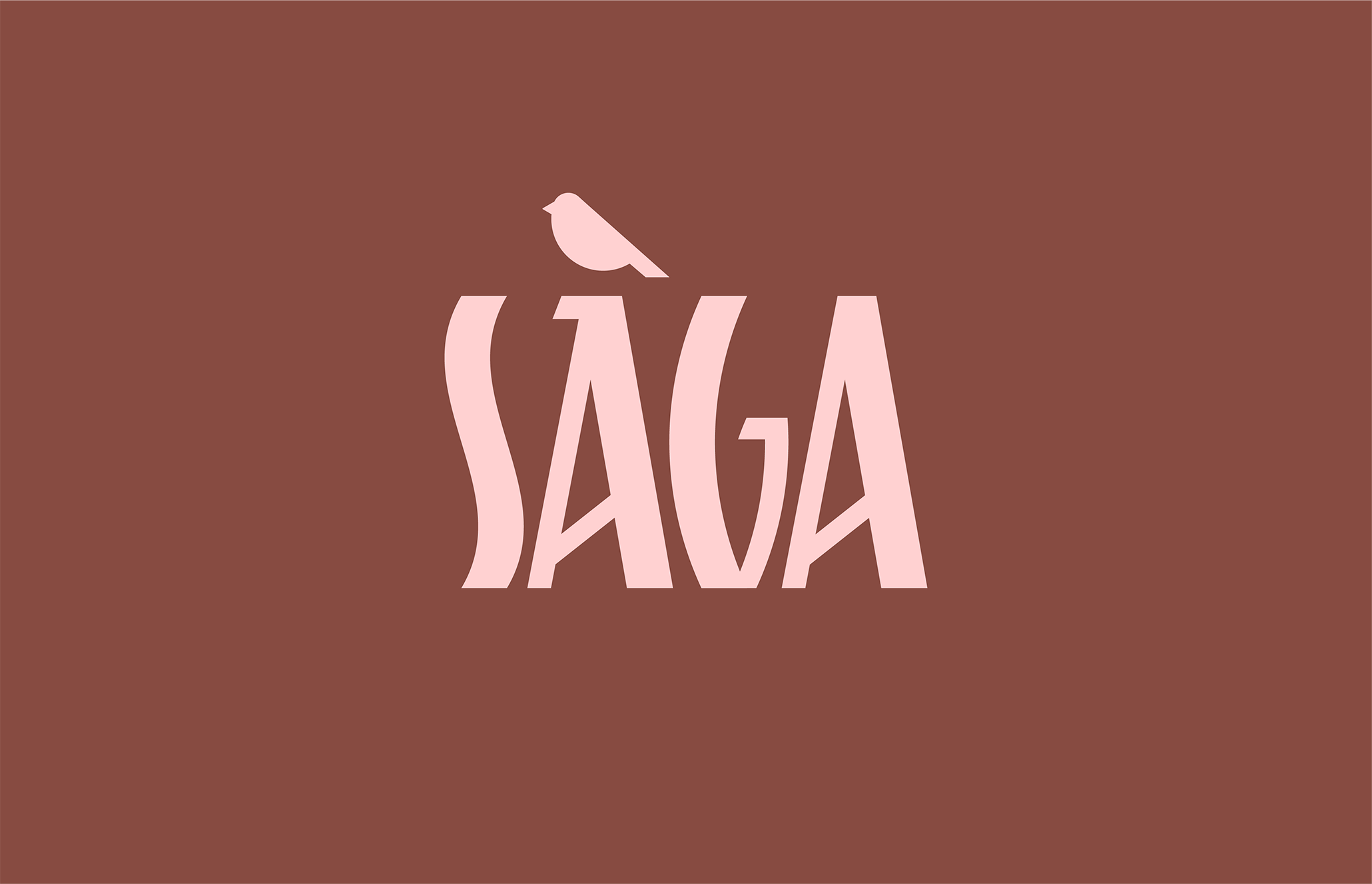 Shopping center Saga identity