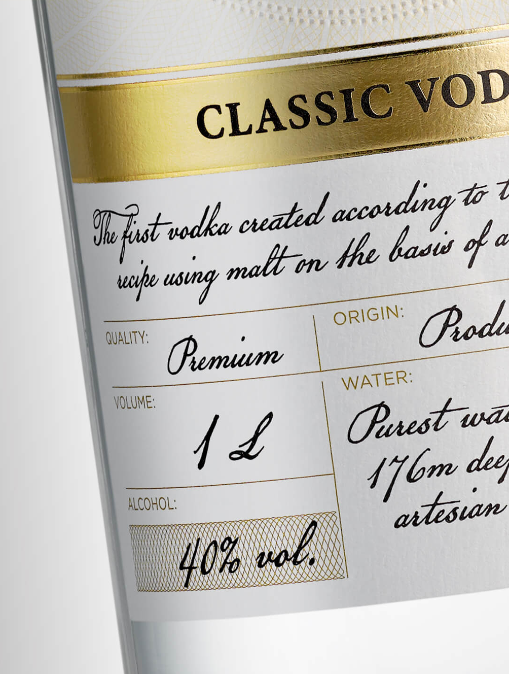 Alpha Line Vodka