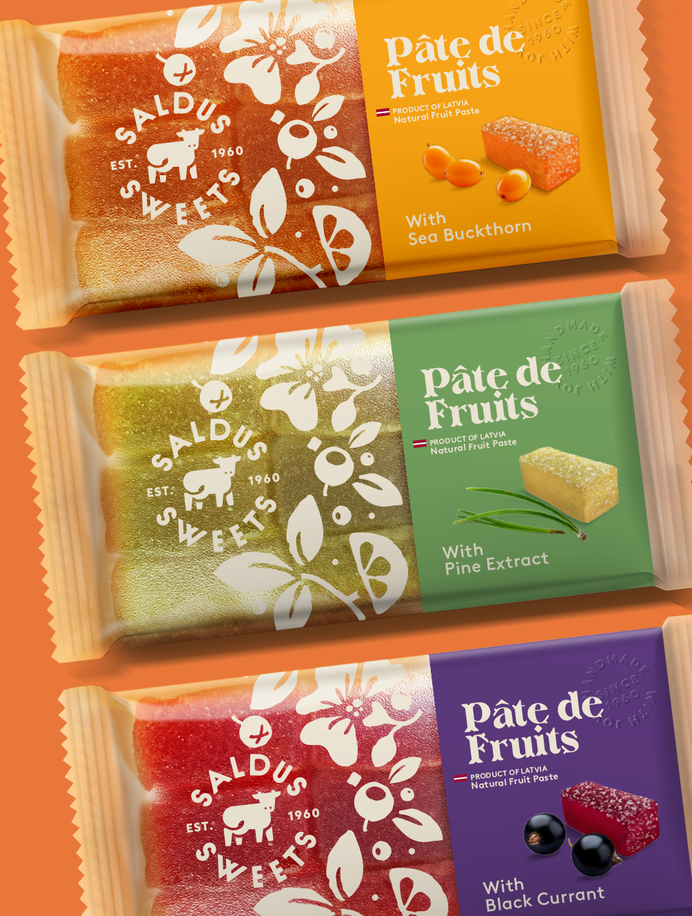Saldus Sweets Packaging