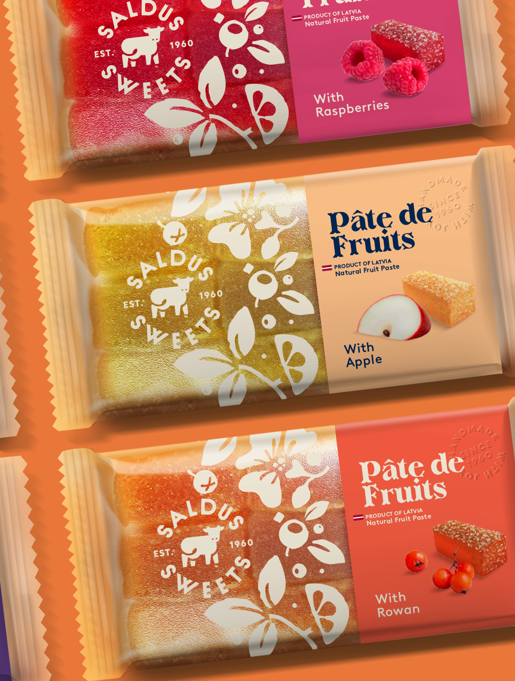 Saldus Sweets Packaging
