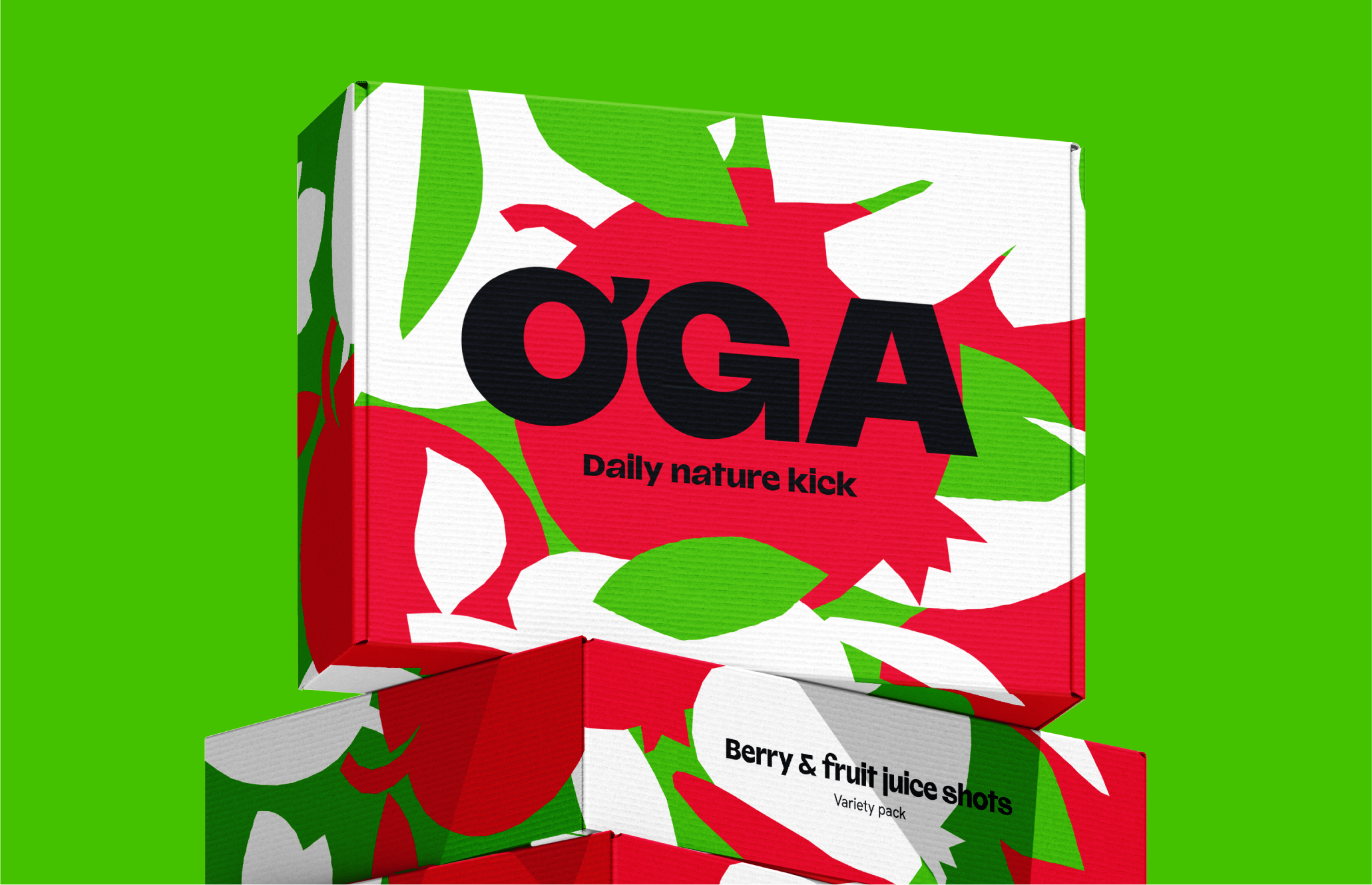 Oga Juice Identity and Packaging